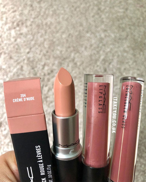 45 Mac Lipstick Shades You Should Own : Creme D’Nude, Cultured & Delight