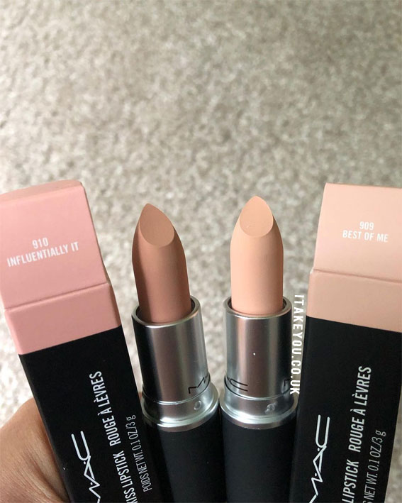 45 Mac Lipstick Shades You Should Own : Influentially It vs Best of Me