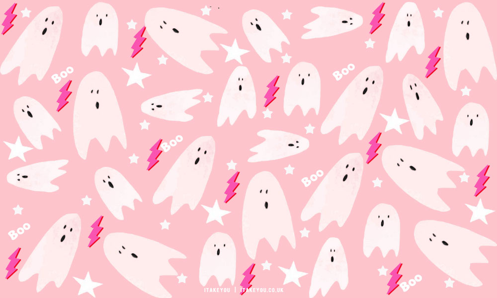 20+ Preppy Halloween Wallpaper Ideas : Light Pink Background for iPad ...