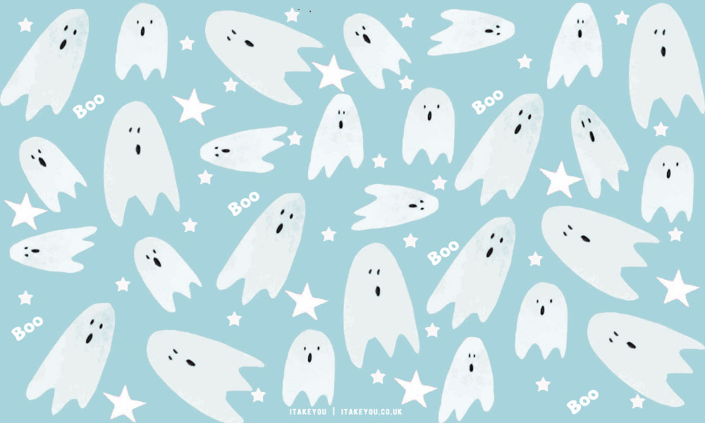 20+ Preppy Halloween Wallpaper Ideas : Ghost & Boo