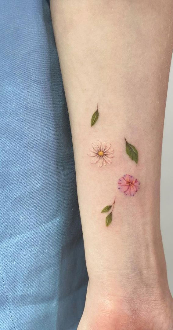 Cute Small Flower Tattoo Design for Women  Anamika Mishra