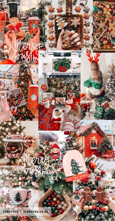 23 Christmas Collage Wallpaper Ideas : It's Gingerbread Season I Take ...