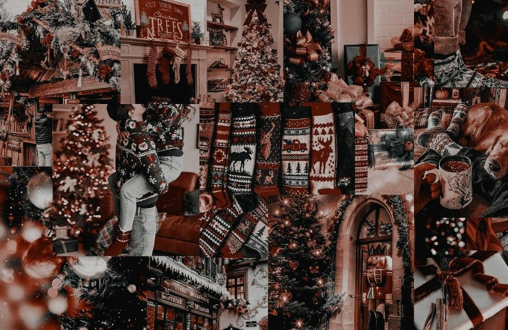 23 Christmas Collage Wallpaper Ideas : May your holidays be full of warmth and cheer