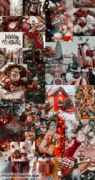 23 Christmas Collage Wallpaper Ideas : May the beauty of the holidays ...