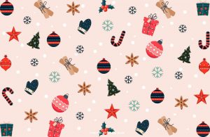 20+ Christmas Wallpaper Ideas : Presents & Christmas Baubles I Take You ...