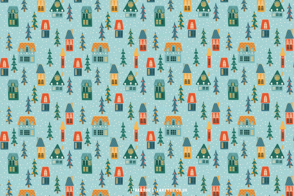 20+ Christmas Wallpaper Ideas : Blue Background For Laptop/PC