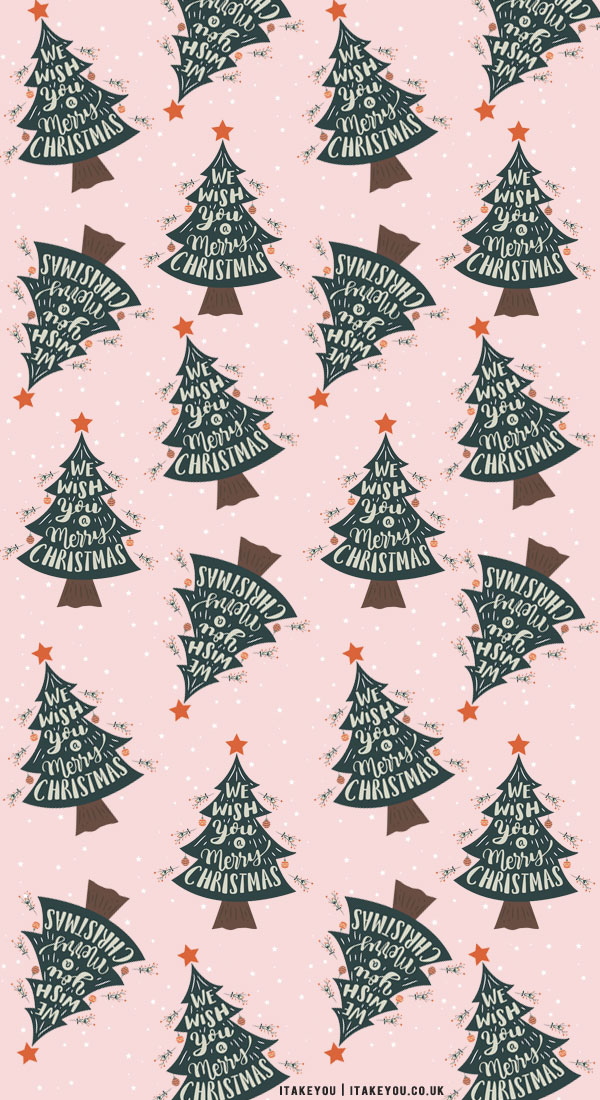 40+ Preppy Christmas Wallpaper Ideas : We wish you a merry Christmas Tree I  Take You | Wedding Readings | Wedding Ideas | Wedding Dresses | Wedding  Theme