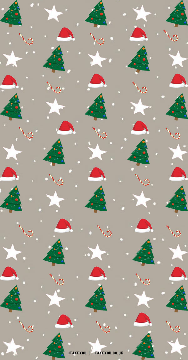 Christmas background preppy