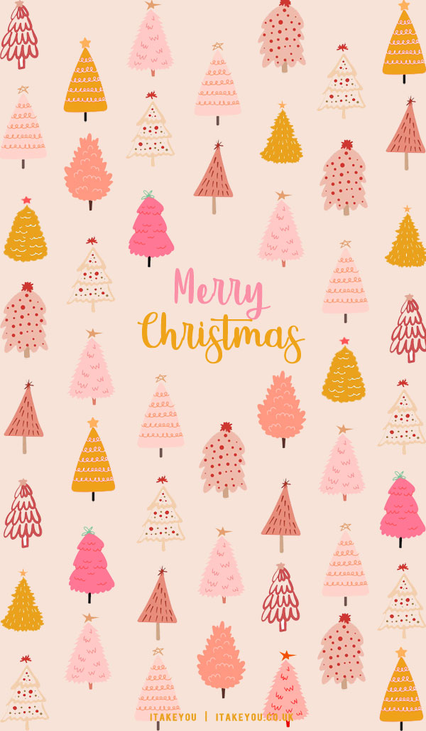 Simple Pink Christmas Wallpaper for PC  Idea Wallpapers  iPhone WallpapersColor  Schemes