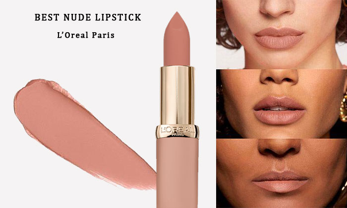 loreal nude lipstick, nude lipstick, best nude lipstick