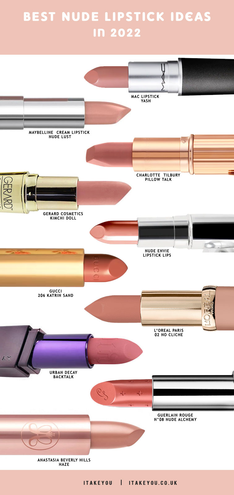 10 The Best Nude Lipsticks in 2022