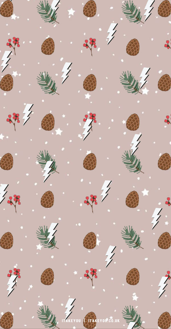 40+ Preppy Christmas Wallpaper Ideas : Christmas Pudding Wallpaper