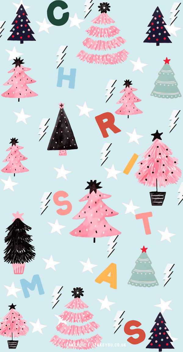 40+ Preppy Christmas Wallpaper Ideas : Christmas Letters & Cute Trees I  Take You, Wedding Readings, Wedding Ideas, Wedding Dresses