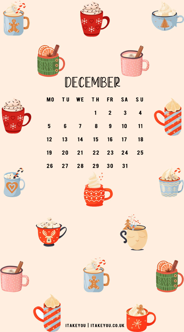 30+ Free December Wallpapers : Warm Drink Winter Wallpaper