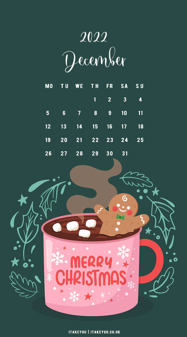 30+ Free December Wallpapers : Merry Christmas Green Wallpaper