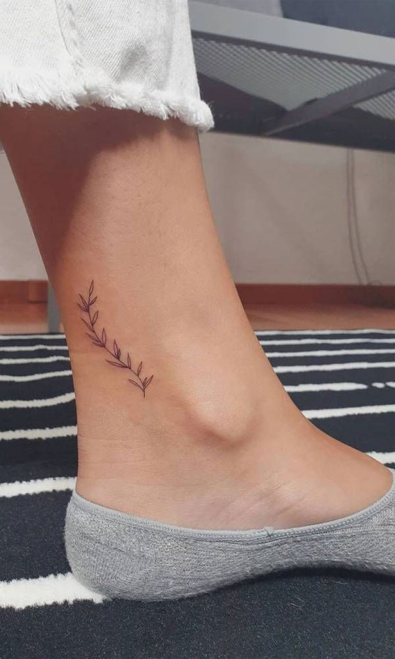 Top more than 70 small flower ankle tattoos - in.coedo.com.vn