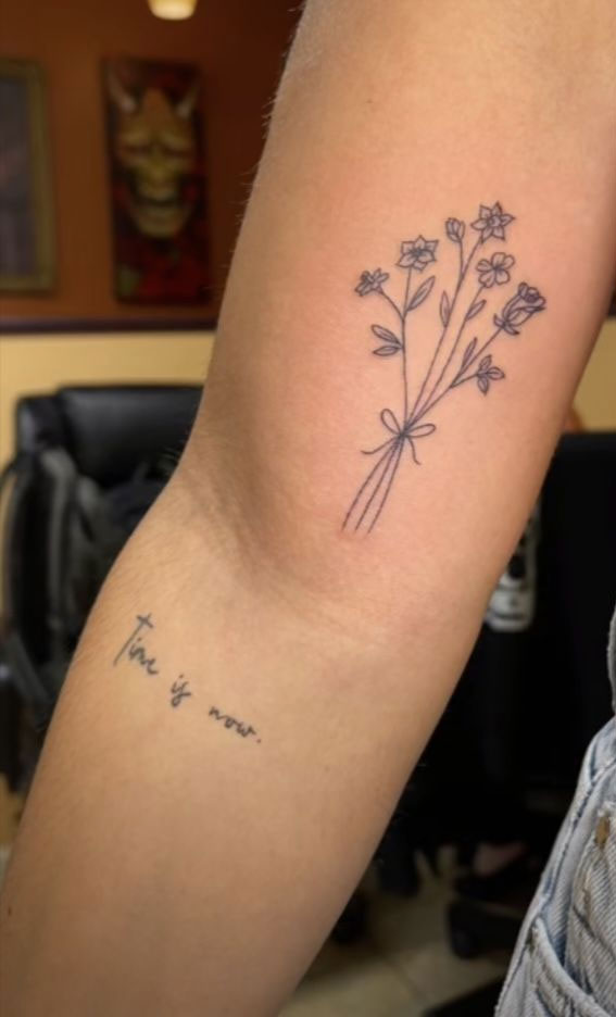 30+ Beautiful Flower Tattoo Ideas : Flower & Meaningful Tattoos on Arm I Take You