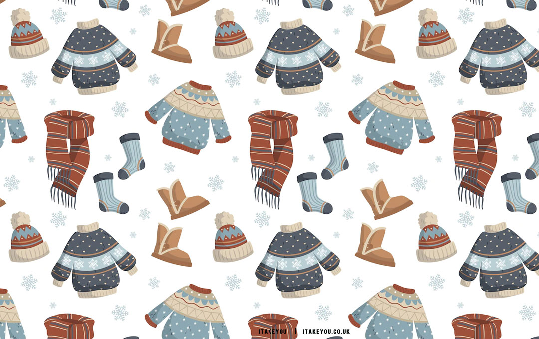 30+ January Wallpaper Ideas for 2023 : Socks & Sweaters