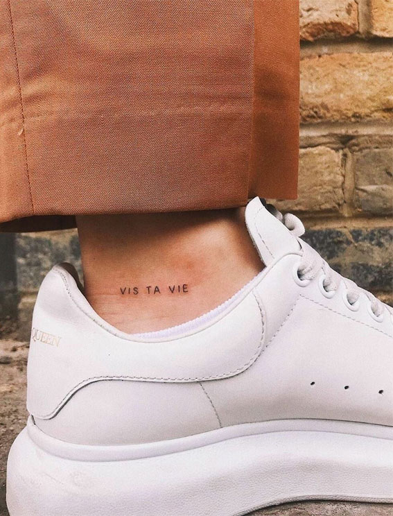 40 Tattoo Ideas with Meaning : Vis Ta Vie — Live Your Life