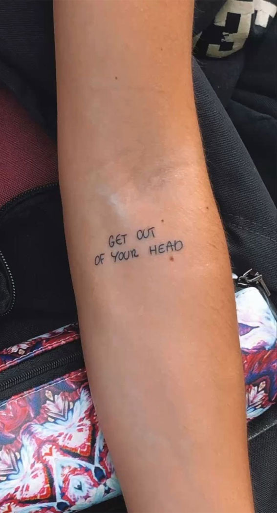 40 Tattoo Ideas with Meaning : Get Out Of Your Head I Take You | Wedding  Readings | Wedding Ideas | Wedding Dresses | Wedding Theme
