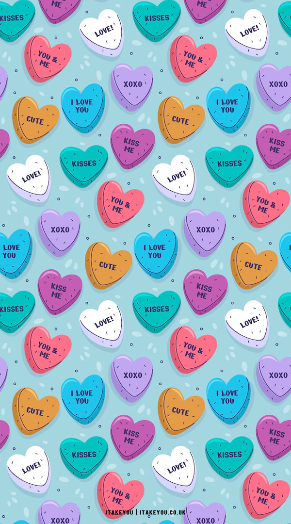 Teal hearts  Heart wallpaper Pretty backgrounds Love heart