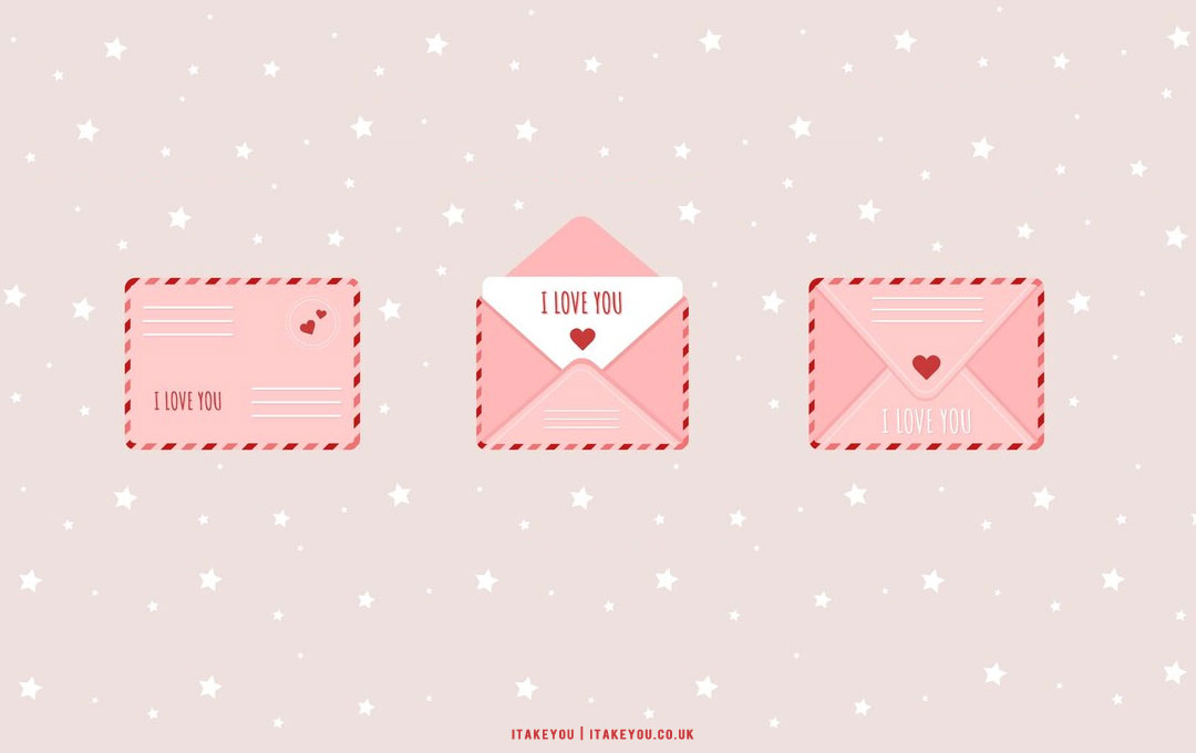 40+ Cute Valentine’s Day Wallpaper Ideas : I Love You Letters