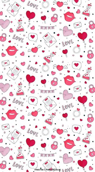 40+ Cute Valentine’s Day Wallpaper Ideas : Mix n Match I Take You ...
