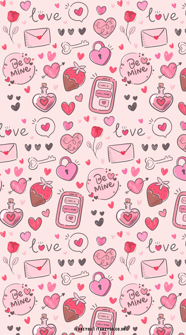 40+ Cute Valentine's Day Wallpaper Ideas : Mixed Cute Stuffs I Take You |  Wedding Readings | Wedding Ideas | Wedding Dresses | Wedding Theme