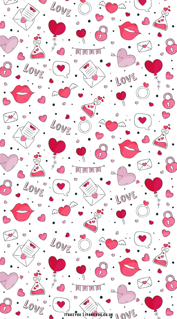 40+ Cute Valentine's Day Wallpaper Ideas : Mix n Match I Take You