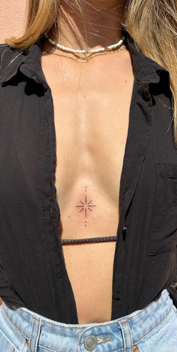 70+ Beautiful Tattoo Designs For Women : Sirius Star