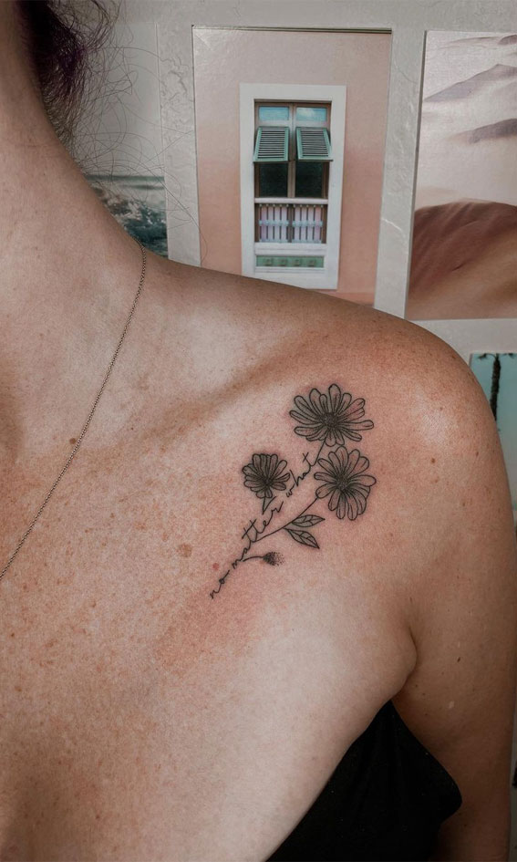 70+ Beautiful Tattoo Designs For Women : No matter what + Flower