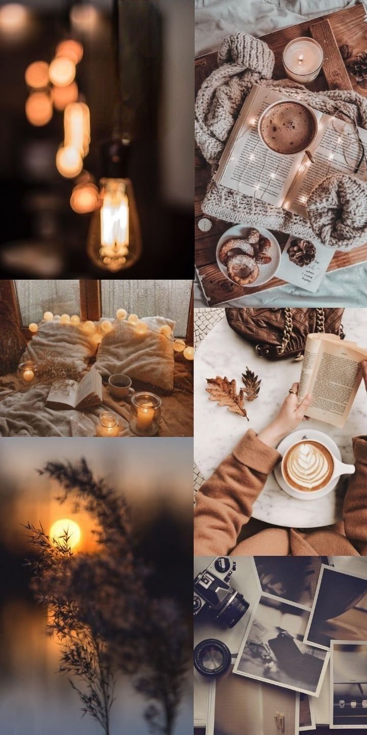 Cozy   Fall  Aesthetic iphone Autumn Collage HD phone wallpaper  Pxfuel