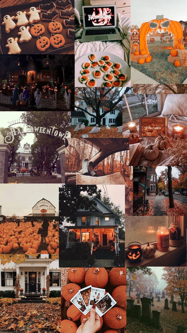 25 Autumn Collage Aesthetic Wallpapers : Fall Aesthetic