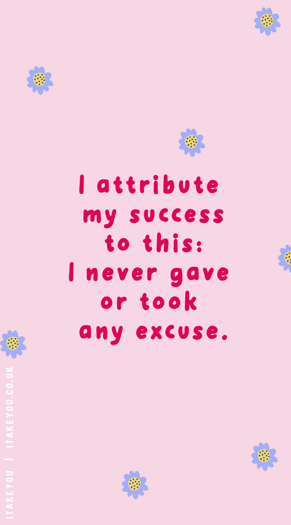 I attribute my success to this: I never gave or took any excuse, thursday motivational quotes for work, beautiful thursday Quotes, thursday morning inspirational quotes, encourage thursday quotes, thursday morning quotes, thursday inspirational quotes and images, choose day quotes, transformation thursday quotes, thursday quotes