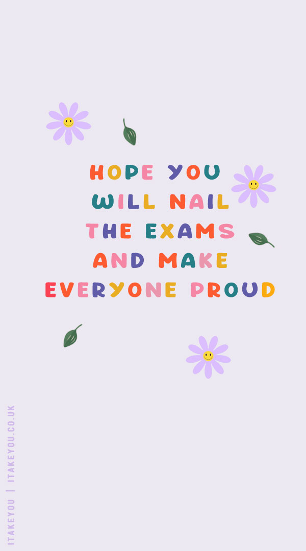 35 Good Luck Exam Wishes for GCSE & Students : Hope you will nail the exams