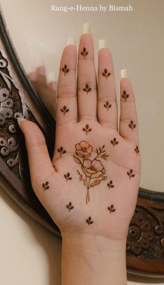 60+ Modern Palm Mehndi Designs & Ideas For Brides-To-Be-atpcosmetics.com.vn