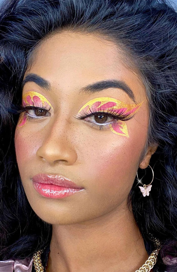 Butterfly Hot Makeup Trends for the Season : Sherbet Butterfly