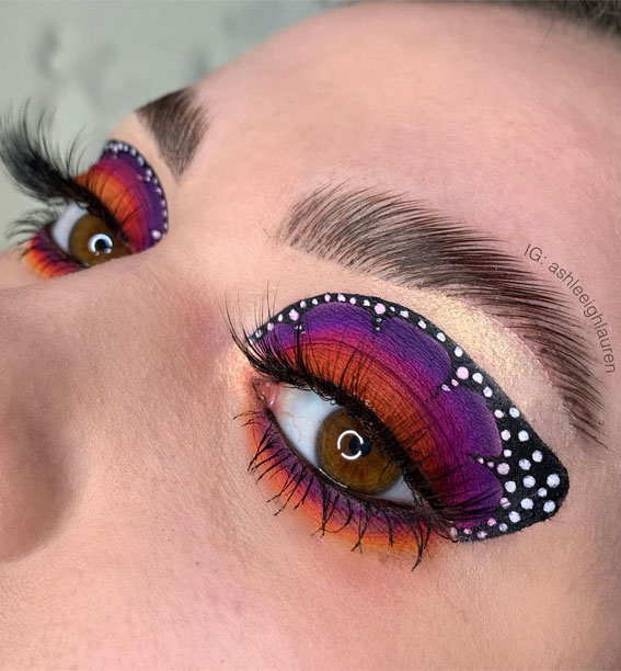 Butterfly Hot Makeup Trends for the Season : Sunset Butterfly