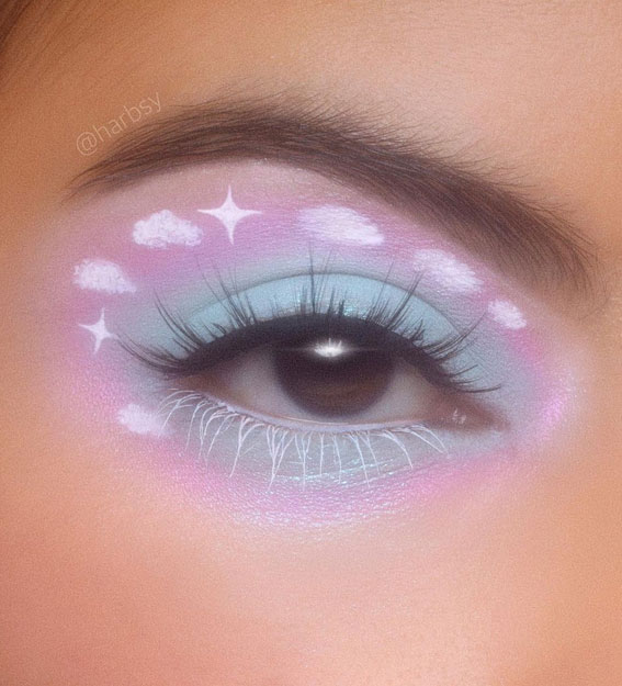 25 Soft and Ethereal Summer Makeup Delight : Dreamy Cloud