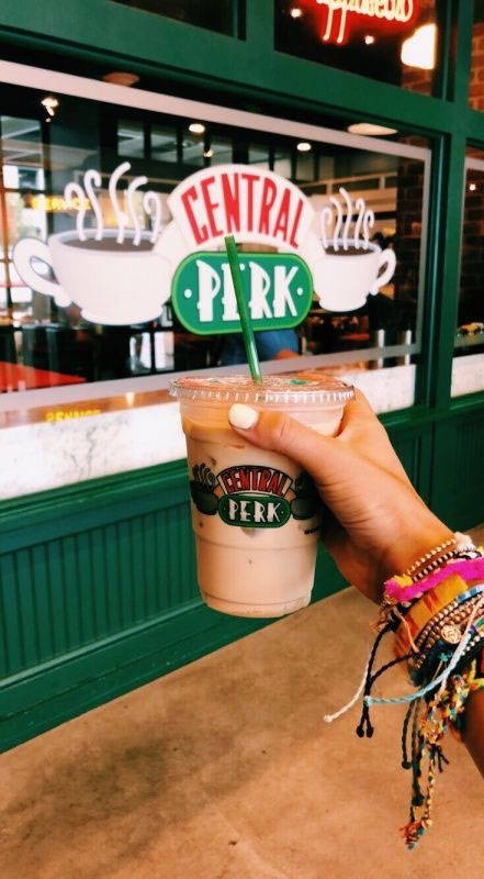 Summer Vibe Iced Coffee Aesthetic : Central Perk