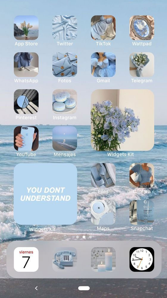 25 Blue Widgetsmith Ideas Personalize Your Home Screen : You Don’t Understand