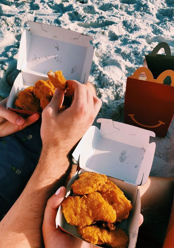 Feast for the Senses Captivating Food Aesthetics : McDonalds Chicken Nuggets