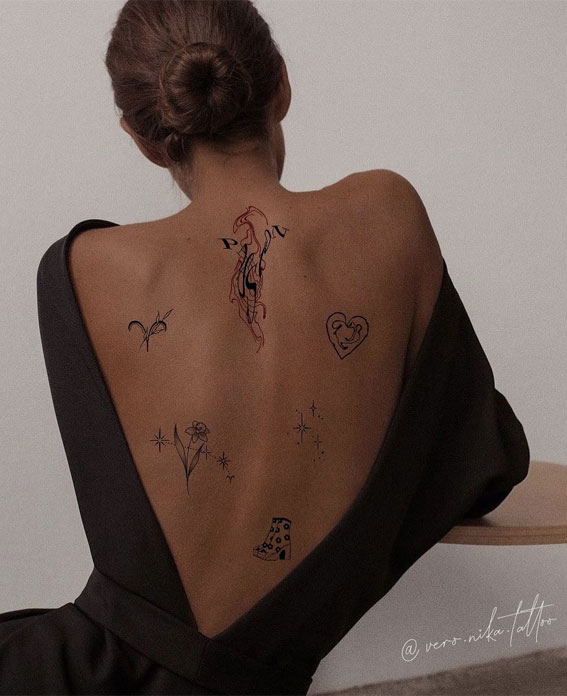 39 Inked Sentiments Exploring Meaningful Tattoos : Aries edition tattoos on the Back