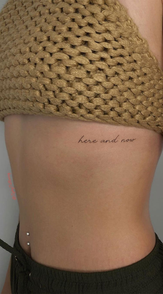 39 Inked Sentiments Exploring Meaningful Tattoos : Here and Now Tattoo on Rip