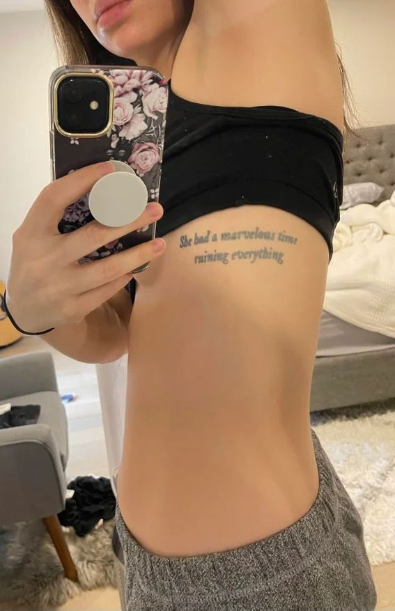 Enchanted Melodies Taylor Swift Tribute Tattoo Ideas : She Had A Marvellous Time