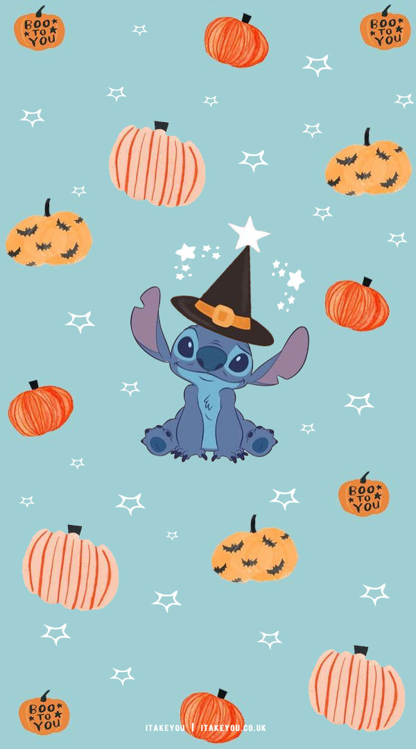 Fun and Cute Stitch Wallpapers : Stitch Halloween Wallpaper I Take You ...