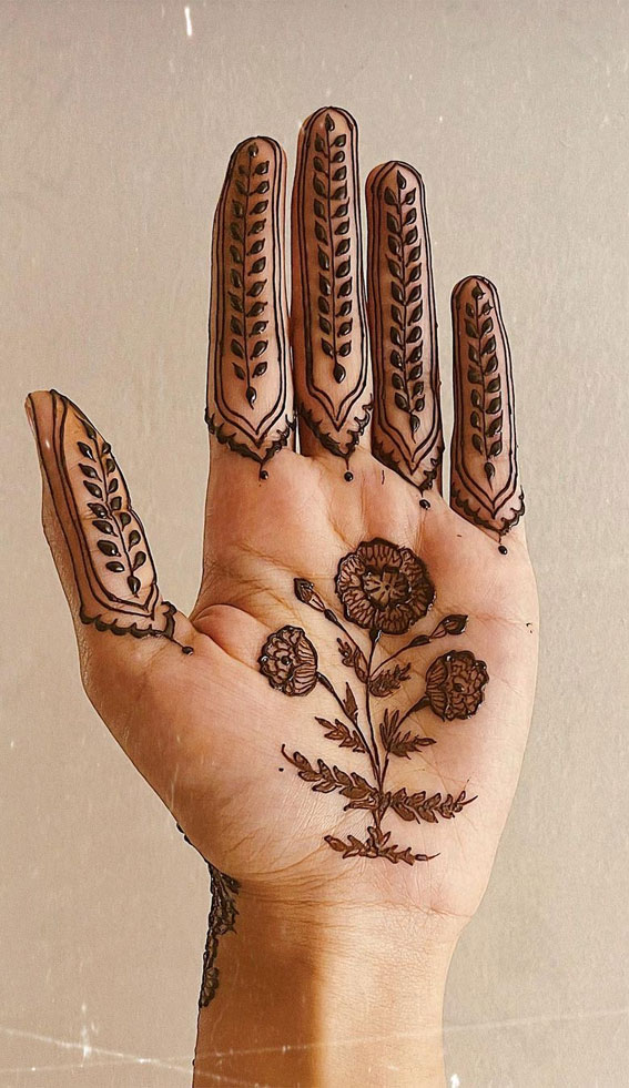 50 Timeless Allure of Henna Designs : Inspired by Fabric