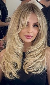 Flowing Elegance 40 Long Layered Haircuts Ideas : Blonde Cascading ...