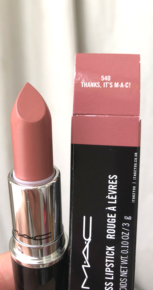 Thanks, It's M.A.C! Mac Lipstick Shade, Mac Nude Lipstick