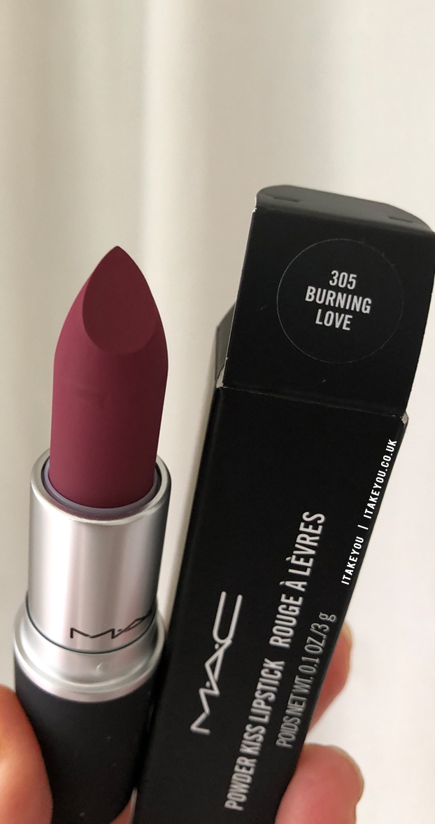 15 Top Mac Lipstick Shades : Burning Love Mac Lipstick